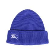 Burberry Stilig Knight Beanie Blue, Dam