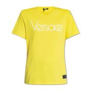 Versace T-shirt med logotyp Yellow, Dam