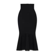 Victoria Beckham Utställd kjol Black, Dam
