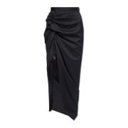 Vivienne Westwood Panther draperad kjol Black, Dam