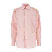 JW Anderson Rosa Poplin Skjorta - Stilfull och Trendig Pink, Dam