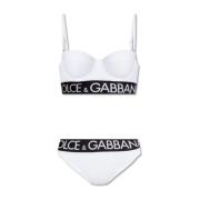 Dolce & Gabbana Vändbar bikini White, Dam