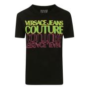 Versace Jeans Couture Upside Down C T-Shirt Black, Herr