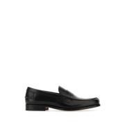 Tod's Svarta läderloafers Black, Herr