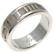 Tiffany & Co. Pre-owned Pre-owned Silver ringar Gray, Dam