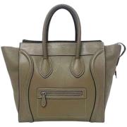 Celine Vintage Pre-owned Laeder totevskor Gray, Dam