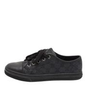Gucci Vintage Pre-owned Canvas sneakers Black, Dam