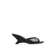 Vic Matié Bonbon wedge slides Black, Dam