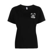 Moschino Svart Teddy Bear Print T-shirt Black, Herr