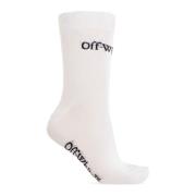 Off White Bomullsstrumpor White, Dam