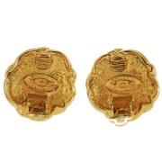 Chanel Vintage Pre-owned Guld rhngen Yellow, Dam