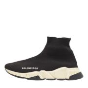 Balenciaga Vintage Pre-owned Tyg sneakers Black, Dam