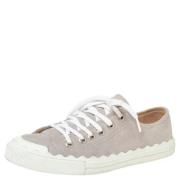 Chloé Pre-owned Pre-owned Mocka sneakers Gray, Dam