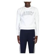 Autry Ikonisk Vit Sweatshirt White, Herr