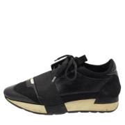 Balenciaga Vintage Pre-owned Laeder sneakers Black, Dam