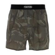 Tom Ford Stretch Satin Boxershorts Multicolor, Herr