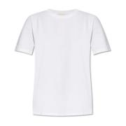 Hanro Bomull T-shirt White, Dam