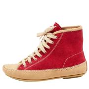 Chloé Pre-owned Pre-owned Mocka sneakers Red, Dam