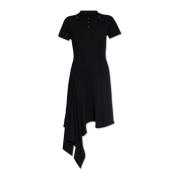 Y-3 Asymmetrisk klänning Black, Dam