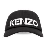 Kenzo Baseballkeps med logotyp Black, Herr