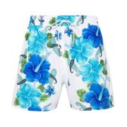 Etro Blommig badshorts Multicolor, Herr