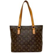 Louis Vuitton Vintage Pre-owned Canvas handvskor Brown, Dam