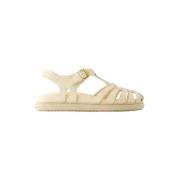 Marni Laeder sandaler White, Dam
