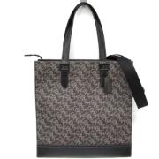 Coach Pre-owned Pre-owned Canvas totevskor Brown, Dam