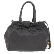 Prada Vintage Pre-owned Tyg prada-vskor Gray, Dam