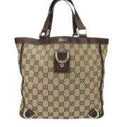 Gucci Vintage Pre-owned Canvas totevskor Beige, Dam