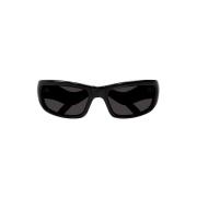 Balenciaga Svarta solglasögon för kvinnor Black, Dam