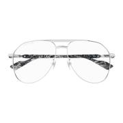 Gucci Metalliska Solglasögon för Kvinnor Gray, Dam