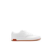 Kenzo Lädersneakers White, Herr