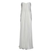 Alexander McQueen Vita klänningar för kvinnor White, Dam