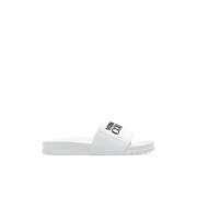 Versace Jeans Couture Sandaler med logotyp White, Dam