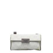 Loewe Pre-owned Pre-owned Canvas handvskor White, Dam