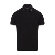 Moncler Svart Polo Shirt från Moncler Black, Herr