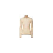 Max Mara Gul Ull Gaze Turtleneck Tröja Beige, Dam