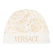 Versace Barocktryck Nyfödd Hatt Beige, Unisex