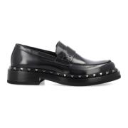 Valentino Garavani Svart Rockstud Loafer Herrskor Black, Herr