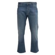 Armani Pre-owned Pre-owned Bomull jeans Blue, Dam