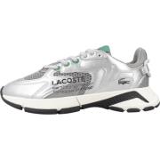 Lacoste Neo Textil och Läder Sneakers Gray, Dam