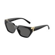 Tiffany Stiliga solglasögon för kvinnor Black, Dam