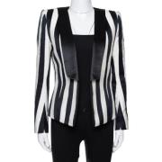 Balmain Pre-owned Pre-owned Bomull ytterklder Black, Dam