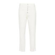 Dondup Koons Gioiello 5-Fickor Jeans White, Dam