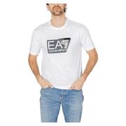 Emporio Armani EA7 Herr 3Dpt81 Pjm9Z T-Shirt White, Herr