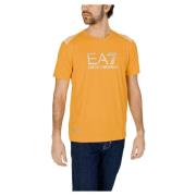 Emporio Armani EA7 Herr 3Dpt29 Pjulz T-Shirt Yellow, Herr