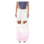 Ssheena Joplin Jeans - Oversize Passform, Låg Midja White, Dam