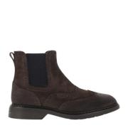 Hogan Ankle Boots Brown, Herr