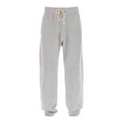 Autry Bomull French Terry Joggers med Elastisk Midjeband Gray, Herr